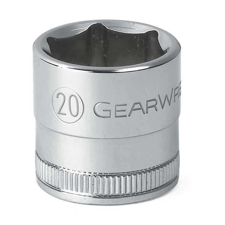 APEX Apex 80330 Socket 3/8 Drive 6 Point 20 Mm Chrome