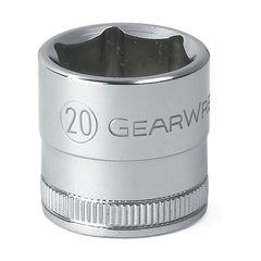 APEX Apex 80330 Socket 3/8 Drive 6 Point 20 Mm Chrome