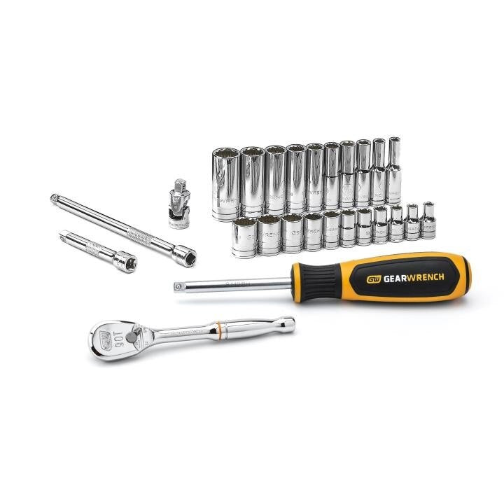 APEX Apex 80313 Mechanics Tool Set 1/4 Inch Drive