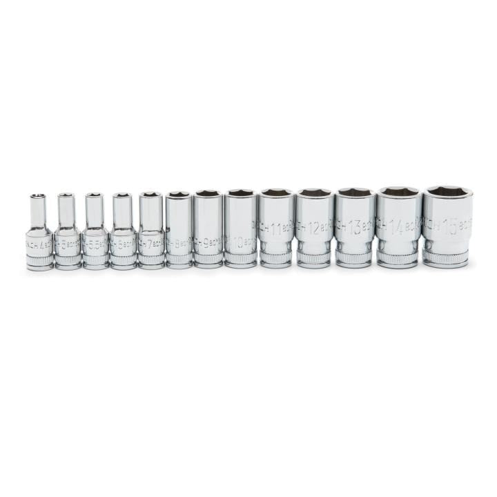 GEARWRENCH Gearwrench 80304S-06 Socket 1/4 in Drive 6 Point 15MM Mid