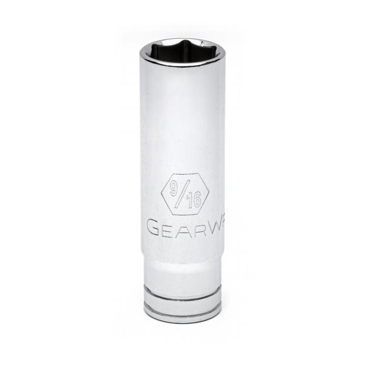 APEX Apex 80368 Deep Socket 3/8 Drive 6 Point 9/16 Inch