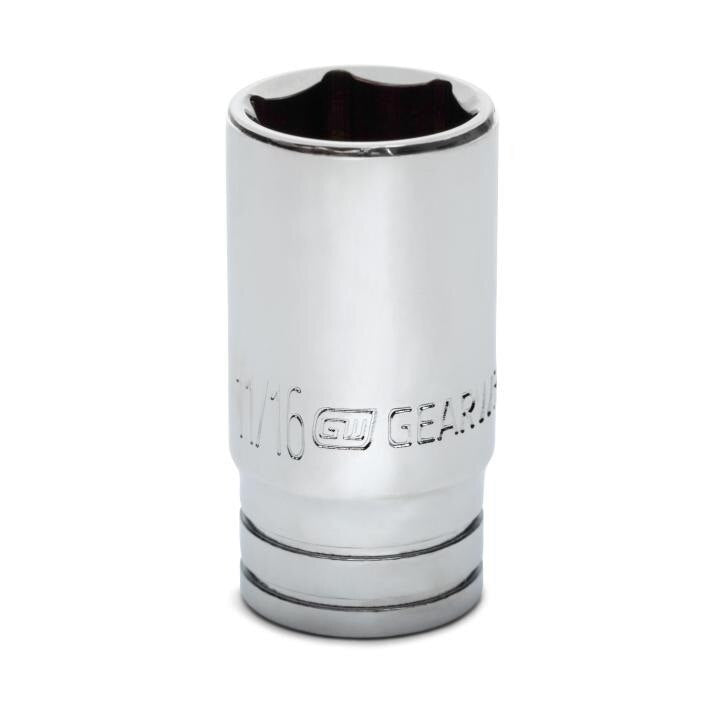 GEARWRENCH Gearwrench 80370S-06 Socket 3/8 in Drive 6 Point 11/16 in