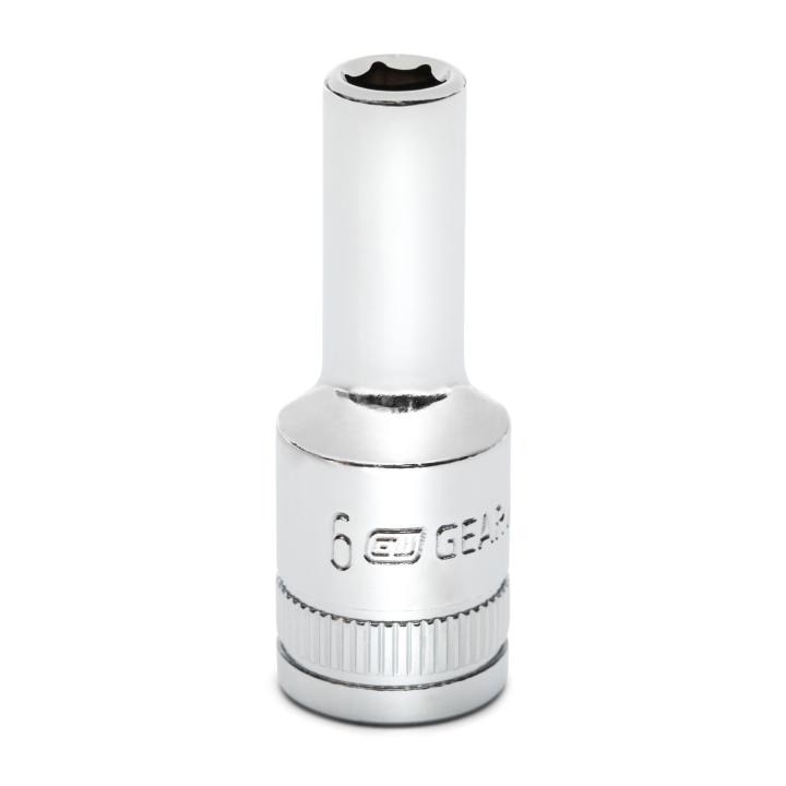 GEARWRENCH Gearwrench 80388S-06 3/8 in Drive 6 Pt 6 Mm Chrome Socket