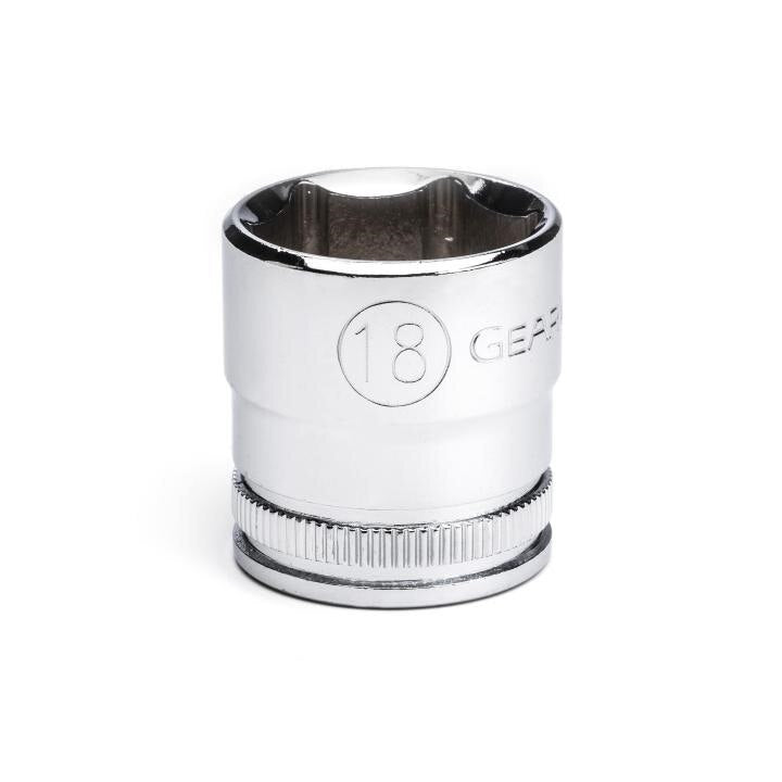 APEX Apex 80386 Socket 3/8 in Drive 6 Point 18 Mm Chrome