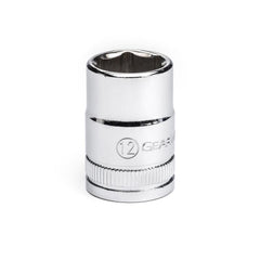APEX Apex 80380 Socket 3/8 in Drive 6 Point 12 Mm Chrome