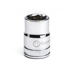 APEX Apex 80379 Socket 3/8 in Drive 6 Point 11 Mm Chrome