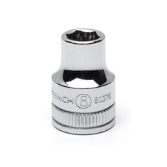 APEX Apex 80376 Socket 3/8 in Drive 6 Point 8 Mm Chrome