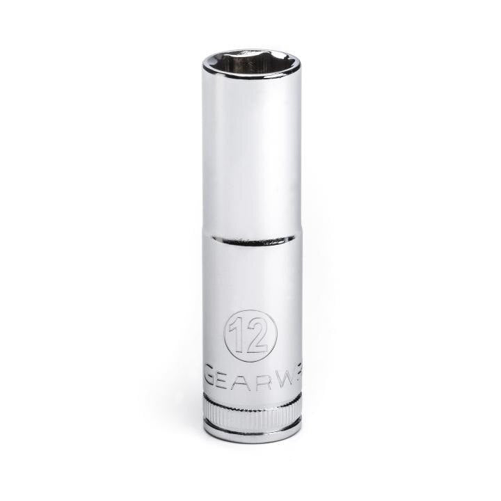 APEX Apex 80394D Socket 3/8 in Drive 6 Point 12 Mm Chrome