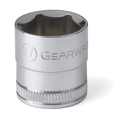 APEX Apex 80385 Socket 3/8 Drive 6 Point 17 Mm Chrome