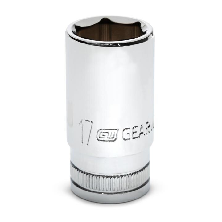 GEARWRENCH Gearwrench 80399S-06 3/8 in Drive 6 Point Socket 17MM