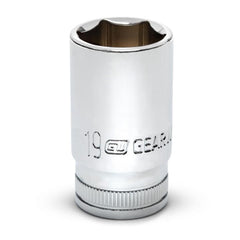 GEARWRENCH Gearwrench 80401S-06 Socket 3/8 in Drive 6 Point 19 Mm