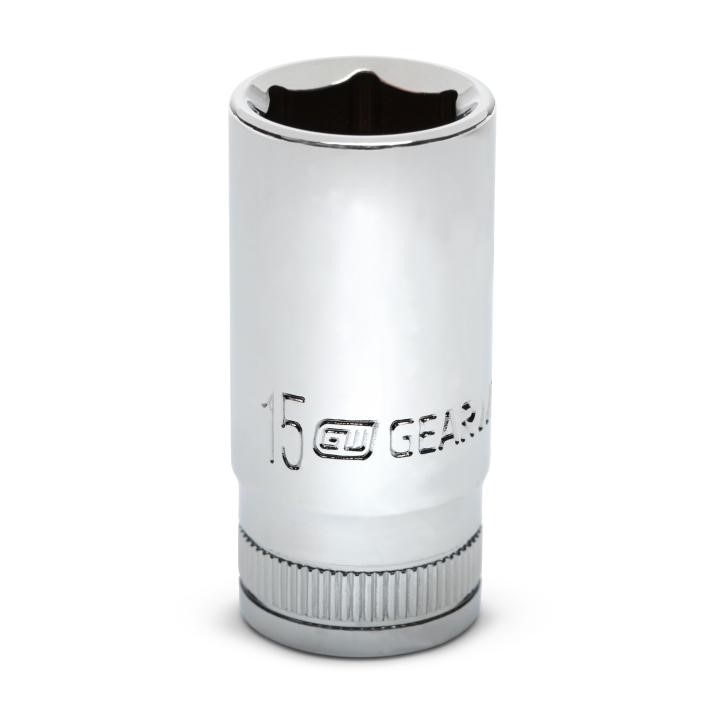 GEARWRENCH Gearwrench 80397S-06 Socket 3/8 in Drive 6 Point 15 Mm