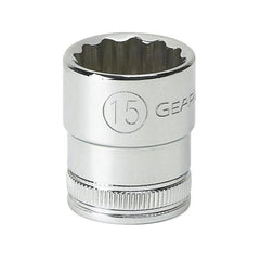 APEX Apex 80491 Socket 3/8 Drive 12 Point 15 Mm Chrome