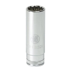 APEX Apex 80509 Deep Socket 3/8 in Drive 12 Point 1/4 in