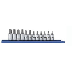 APEX Apex 80580 Hex Bit Socket Set 3/8 in Drive Metric 12pc