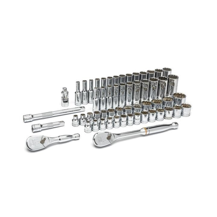 APEX Apex 80551 Mechanics Tool Set 3/8 in Drive 12 Point