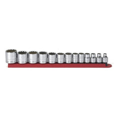APEX Apex 80561 Socket Set 3/8 in Drive 12 Point Sae 13 Pc