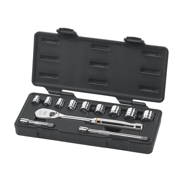 APEX Apex 80556 Mechanics Tool Set 3/8 Inch Drive 6 Point