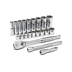APEX Apex 80557 Mechanics Tool Set 3/8 Inch Drive Sae
