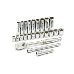 APEX Apex 80559 Mechanics Tool Set 3/8 Inch Drive Metric