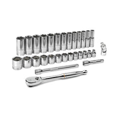 APEX Apex 80569 Mechanics Tool Set 3/8 Inch Drive 6 Point