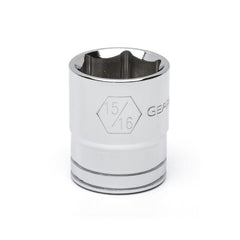 APEX Apex 80610D Socket 1/2 in Drive 6 Point 15/16 in Sae