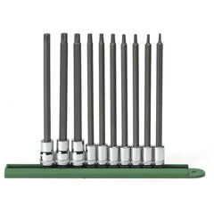 APEX Apex 80588 Long Torx Bit Socket Set 10 Piece T8-T50