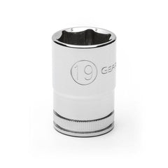 APEX Apex 80631 Socket 1/2 in Drive 6 Point 19 Mm Chrome
