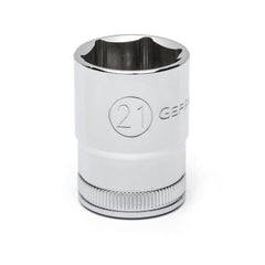 APEX Apex 80633 Socket 1/2 in Drive 6 Point 21 Mm Chrome