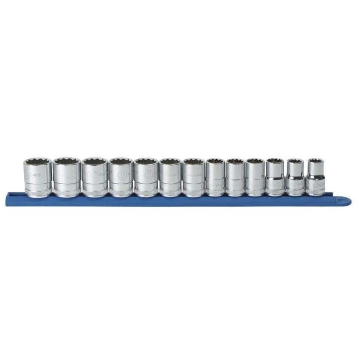 APEX Apex 80710D Socket Set 1/2 in Drive 12 Point Metric 13 Pc