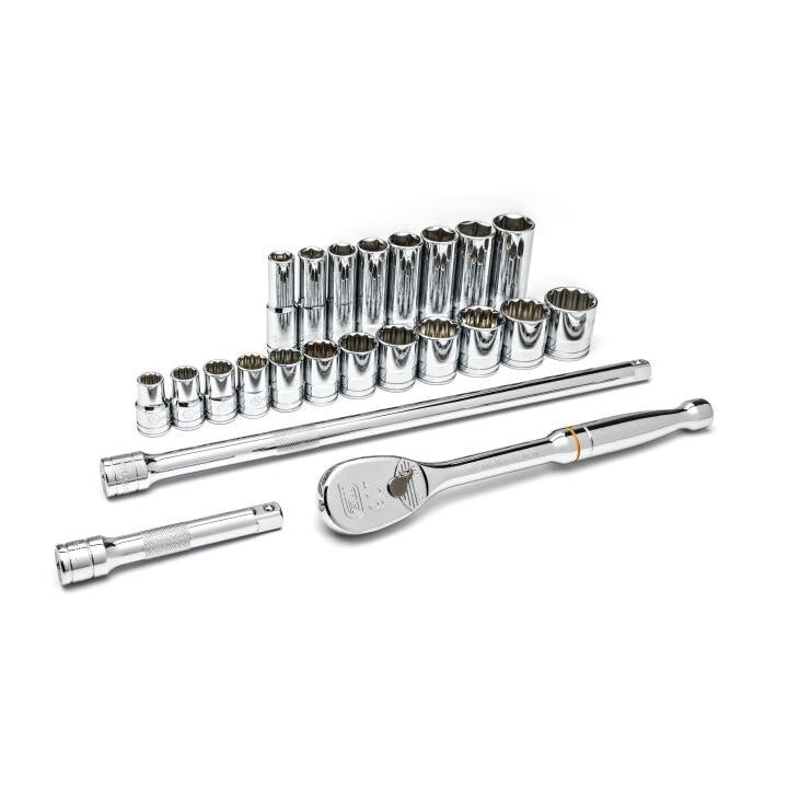 APEX Apex 80707 Mechanics Tool Set 1/2 Inch Drive Sae
