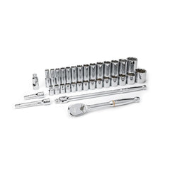 APEX Apex 80715 Mechanics Tool Set 1/2 Inch Drive 6 Point