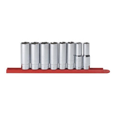 APEX Apex 80705 Socket Set 1/2 in Drive 6 Point Sae Deep 8 Pc