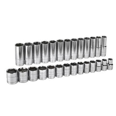 APEX Apex 80729 27 Piece Socket Set 1/2 in Drive 6 Point Sae