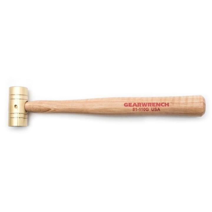 GEARWRENCH Gearwrench 81-110G Brass Hammer 11 Inch Non-sparking