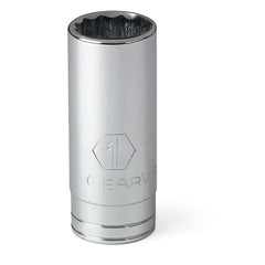 APEX Apex 80795 Socket 1/2 in Drive 12 Point 1 in Chrome