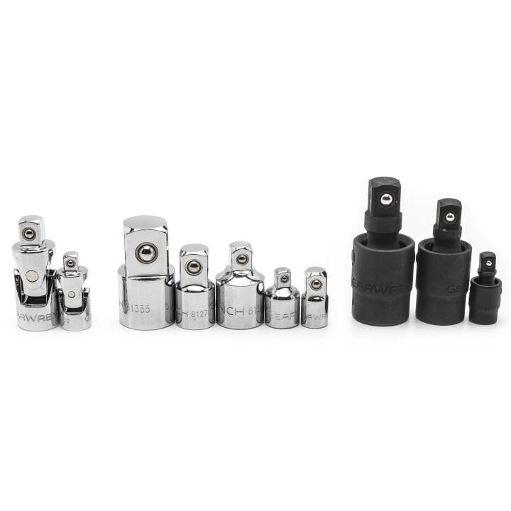 APEX Apex 81205 Universal Joint Adapter Set 1/4 3/8 1/2 Drive