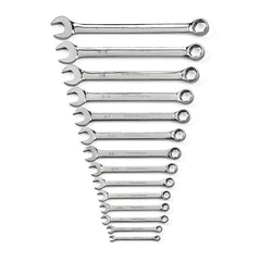 APEX Apex 81924 Combination Wrench Set 6 Point Chrome