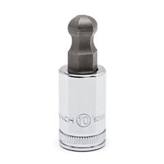 APEX Apex 82506 Ball Hex Bit Socket 3/8 in Drive 10 Mm