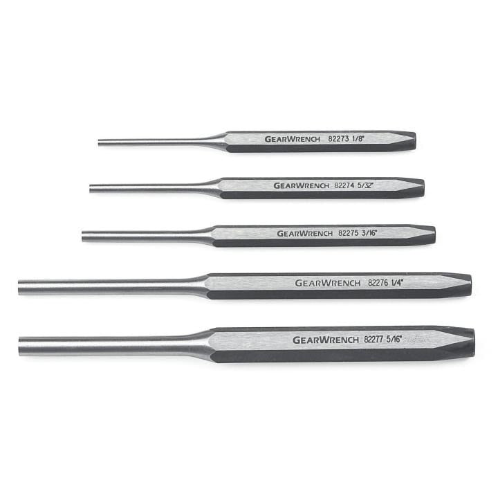 APEX Apex 82309 Pin Punch Set Alloy Steel 5 Piece
