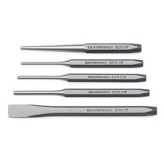 APEX Apex 82304 Punch and Chisel Set Alloy Steel 5 Piece