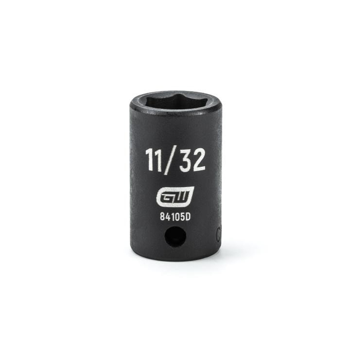 APEX Apex 84105D Impact Socket 1/4 Inch Drive 6 Point