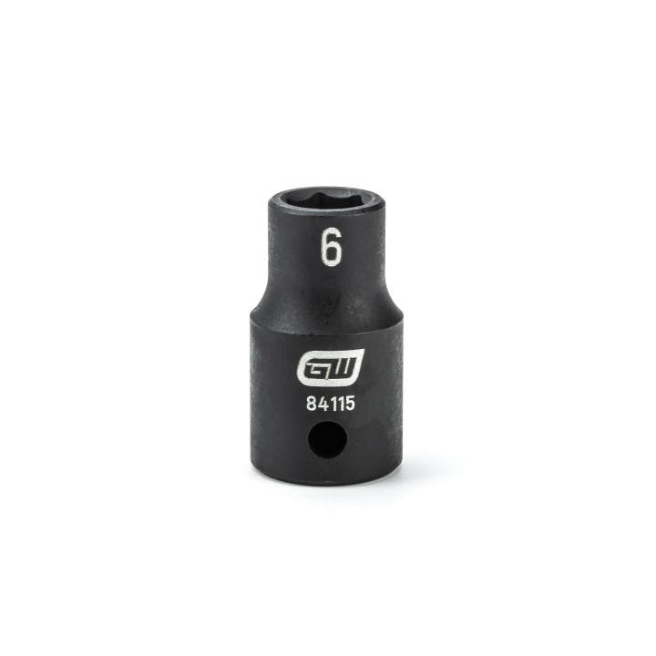 APEX Apex 84115 Impact Socket 1/4 in Drive 6 Point