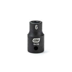 APEX Apex 84115 Impact Socket 1/4 in Drive 6 Point