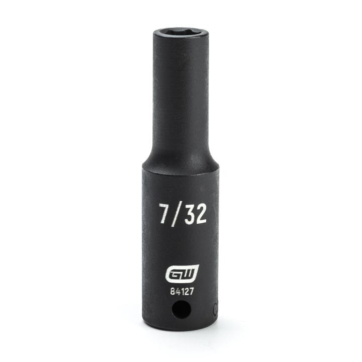 APEX Apex 84127 Impact Socket 1/4 in Drive 6 Point