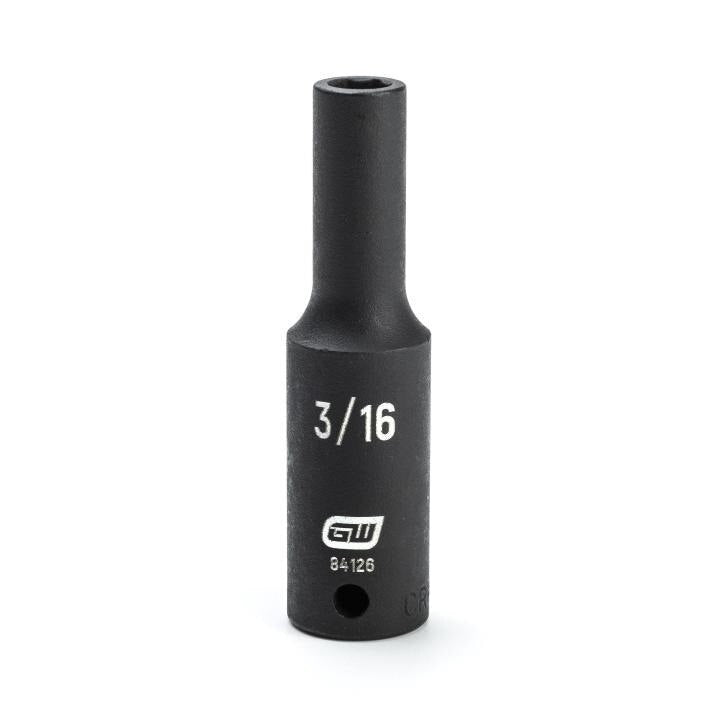 APEX Apex 84126 Impact Socket 1/4 in Drive 6 Point