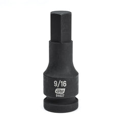 APEX Apex 84637 Impact Bit Socket 1/2 in Drive Hex 9/16 in