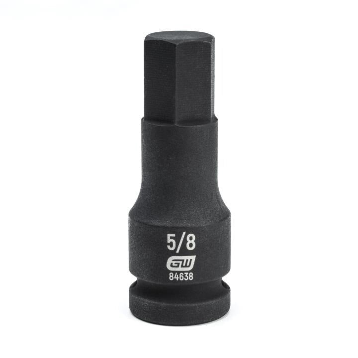 APEX Apex 84638 Impact Bit Socket 1/2 in Drive Hex 5/8 in