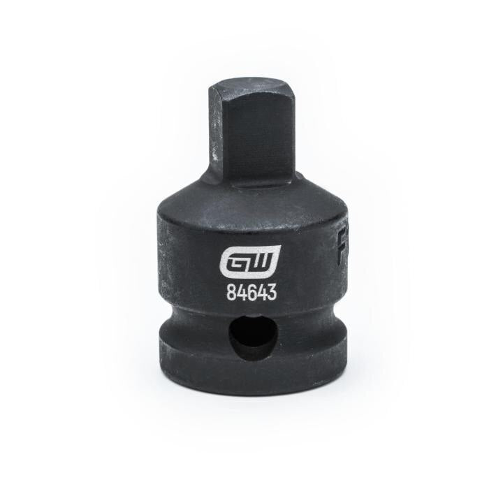 APEX Apex 84643 Impact Adapter 1/2 Inch Drive 1.5 Inches