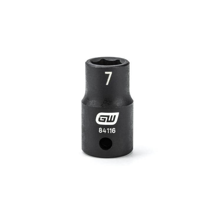 APEX Apex 84116 Impact Socket 1/4 in Drive 6 Point